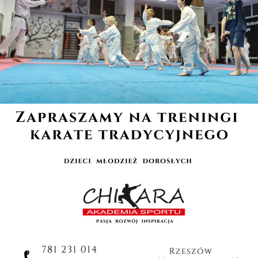 Nowy sezon 2023/2024 zapisy na treningi karate