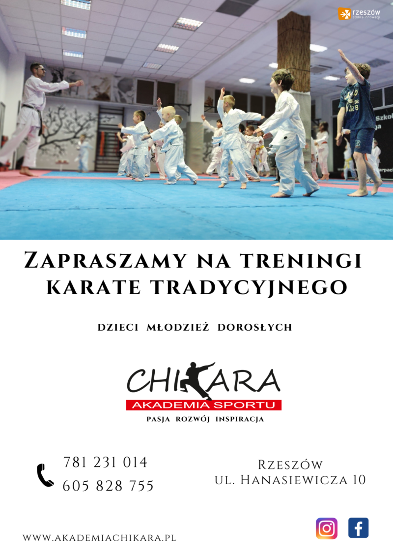 Nowy sezon 2023/2024 zapisy na treningi karate