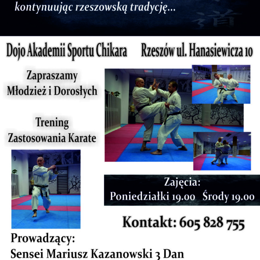 Trening Karate dla Młodzieży i Dorosłych z Senseiem Kazanowskim